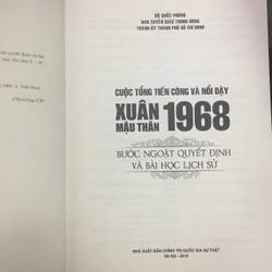 CUỘC TỔNG TIẾN CÔNG VÀ NỔI DẬY XUÂN MẬU THÂN 1968 BƯỚC NGOẶT QUYẾT ĐỊNH VÀ BÀI HỌC LỊCH SỬ 500416