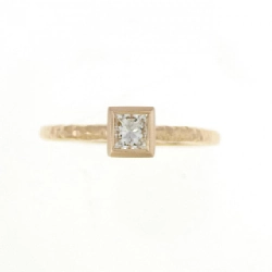 Nhẫn kim cương 750YG 672436