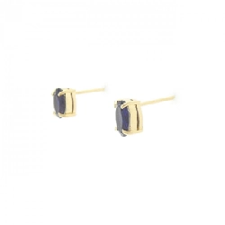 K18YG Iolite Bông tai - Hàng hiệu Chính hãng 868595