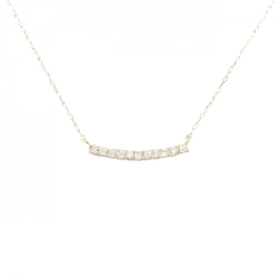 K18YG Dây chuyền kim cương 0.10CT - Hàng hiệu Chính hãng