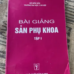 Bò giảng sản phụ khoa 2 ; hơn 300 trang khổ lớn 