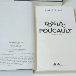 "Con lắc của Foucault"
- Tác giả: Umberto Eco (643 trang - size 16x24cm) 705336