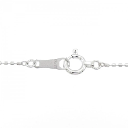 K18WG Dây chuyền kim cương 0.06CT - Hàng hiệu Authentic 857921