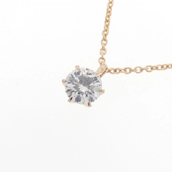 K18PG Solitaire Dây chuyền kim cương 0.305CT - Hàng hiệu Chính hãng 857373