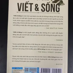 (Sách cũ) Viết & Sống - Bird by Bird - Anne Lamott - Phương Ánh dịch  931117