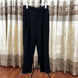 Quần Âu Nam Ống Suông Đứng Vải Thái Kháng Nhăn THOMAS Simple Trouser Ẩn Cúc Thomas S 996529