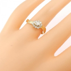 Nhẫn kim cương K18YG 0.50CT - Hàng hiệu Authentic 854208