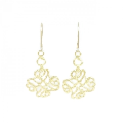 K18YG Bông tai - Hàng hiệu Chính hãng