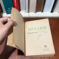 II Sách Phổ Cập Kiến Thức (ALMANACH): Niên Lịch 1986 752198