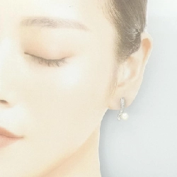 K18WG Bông tai ngọc trai Akoya 6.0mm - Hàng hiệu Chính hãng 867222