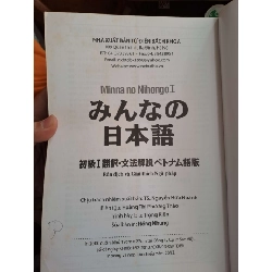 Bản dịch và giải thích ngữ pháp - Minna No Nihongo I HỌC NGOẠI NGỮ HCM.TN1008 919891