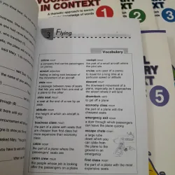 Bộ sách ESSENTIAL VOCABULARY IN CONTEXT 6/6 quyển. Tg Rosaline Fergusson 777065