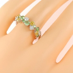 Nhẫn đá màu K18WG - Hàng hiệu Authentic 849589