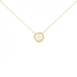 K18YG Dây chuyền kim cương - Hàng hiệu Authentic