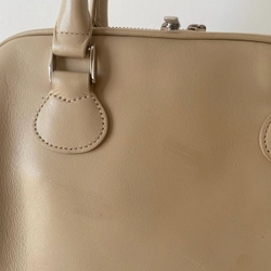 Courrèges leather top handle boston bag 367533