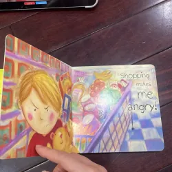 NGOẠI VĂN SÁCH TIẾNG ANH TRẺ EM : Happy , Sad , Silly , Mad - board book  1028027