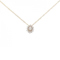 Dây chuyền kim cương Agat 0.14CT - Hàng hiệu Authentic