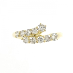 Nhẫn kim cương K18YG 0.50CT 673432