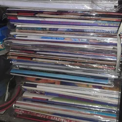 1 kg Giấy gói quà từ giấy tạp chí, báo cũ còn mới, sạch láng mịn 735300