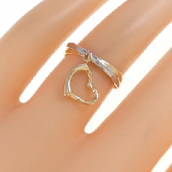 Nhẫn hình trái tim K18YG/PT900 668418