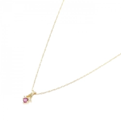 K18YG Dây chuyền Ruby - Hàng hiệu Chính hãng 860755