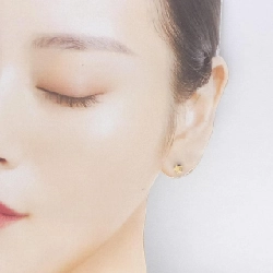 K18YG Bông tai hình sao - Hàng hiệu Chính hãng 869329