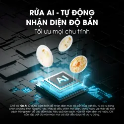 Máy rửa bát Kalite UltraWash Pro 5 tay phun, chứa 15-17 bộ chén đĩa, siêu tiết kiệm 697032