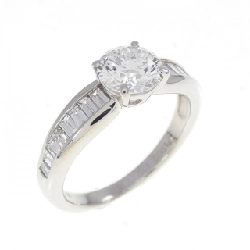 Nhẫn kim cương PT900 0.778CT D VS1 EXT - Hàng hiệu Authentic