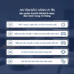 Nồi cơm điện KALITE KRC8218 đa chức năng nấu 1,8L 795673