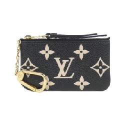 Túi xách Louis Vuitton hai màu Monogram Empreinte Pochette Clé M80885 ví & hộp đựng chìa khóa