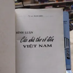 Sách - Bình luận các nhà thơ cổ điển Việt Nam -  Xuân Diệu 564596