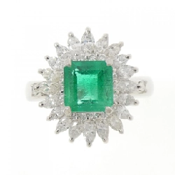 Nhẫn Emerald PT900 1.06CT - Hàng hiệu Chính hãng 853099