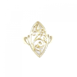 Nhẫn kim cương K18YG/PT900 0.04CT 672126