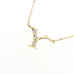 K18YG Chữ cái Y Dây chuyền kim cương - Hàng hiệu Chính hãng 858321