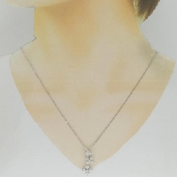 K18WG Hoa Hồng Kim Cương Dây Chuyền 1.00CT - Hàng hiệu Chính hãng 861510