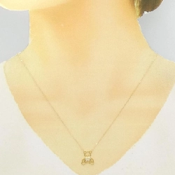 K18YG Bear Diamond Necklace 0.05CT - Hàng hiệu Authentic 862868