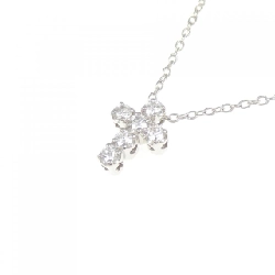 Ponte Vecchio Dây chuyền hình chữ thập 0.23CT - Hàng hiệu Chính hãng 842277