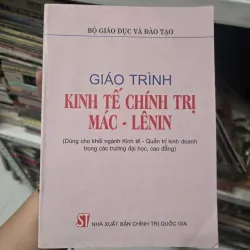 giáo trình kinh tế chính trị Mác - Lênin