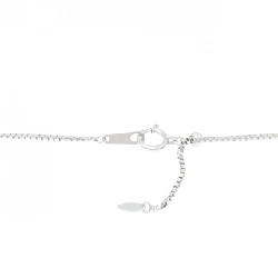 K18WG Dây chuyền kim cương hồng 0.07CT - Hàng hiệu Authentic 859721