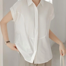 Áo sơ mi trắng, size L, chất mát 379629