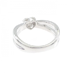 Nhẫn kim cương hình trái tim K18WG 0.15CT - Hàng hiệu chính hãng 850337