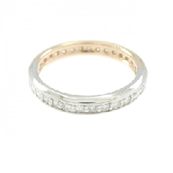 Nhẫn kim cương Full Eternity PT900/K18PG 0.50CT