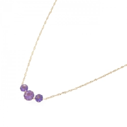 K18YG Mặt dây chuyền Amethyst - Hàng hiệu Chính hãng 861962