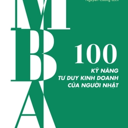 Combo 3 cuốn: MBA - 100 kỹ năng cơ bản làm việc của người Nhật 198575