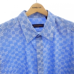 Áo sơ mi ngắn tay chi tiết móc LOUIS VUITTON Damier Spread HNS20WNF4 - Hàng hiệu Chính hãng 893459