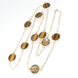 Vòng cổ Van Cleef & Arpels Mắt Hổ - Hàng hiệu Chính hãng 839576