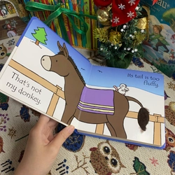 Sách ngoại văn That's Not My Donkey, Board Book, Used, móp gáy, lỗi một trang 359710