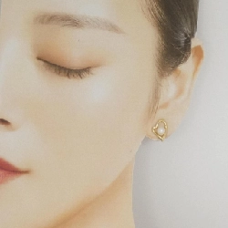 K18YG Bông tai ngọc trai Akoya 4.9mm - Hàng hiệu Chính hãng 868737