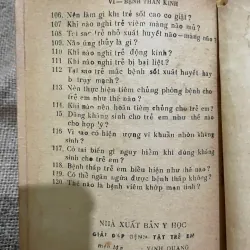 GIẢI ĐÁP BỆNH TẬT TRẺ EM -SÁCH Y KHOA 572873