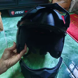 Mũ bảo hiểm ORZ fullface đen nhám, size XL (57–59cm), like new 90% 739009